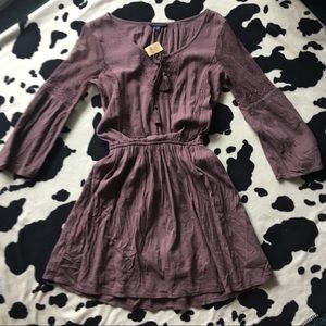 Deep Lavender Lace Dress NWT AEO